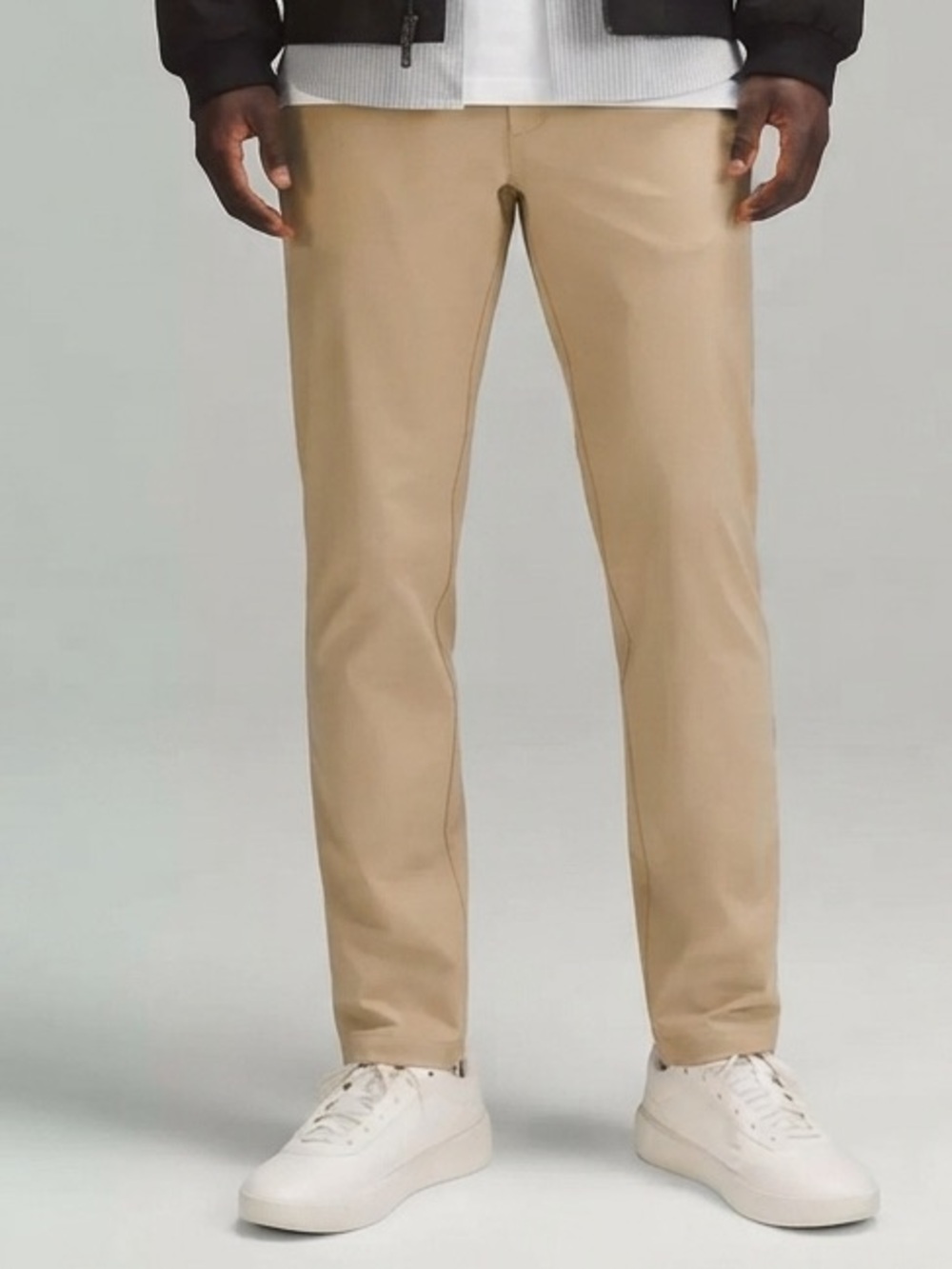 Lululemon Sz 32 Commission Slim Fit Wrapstreme Cream Pants